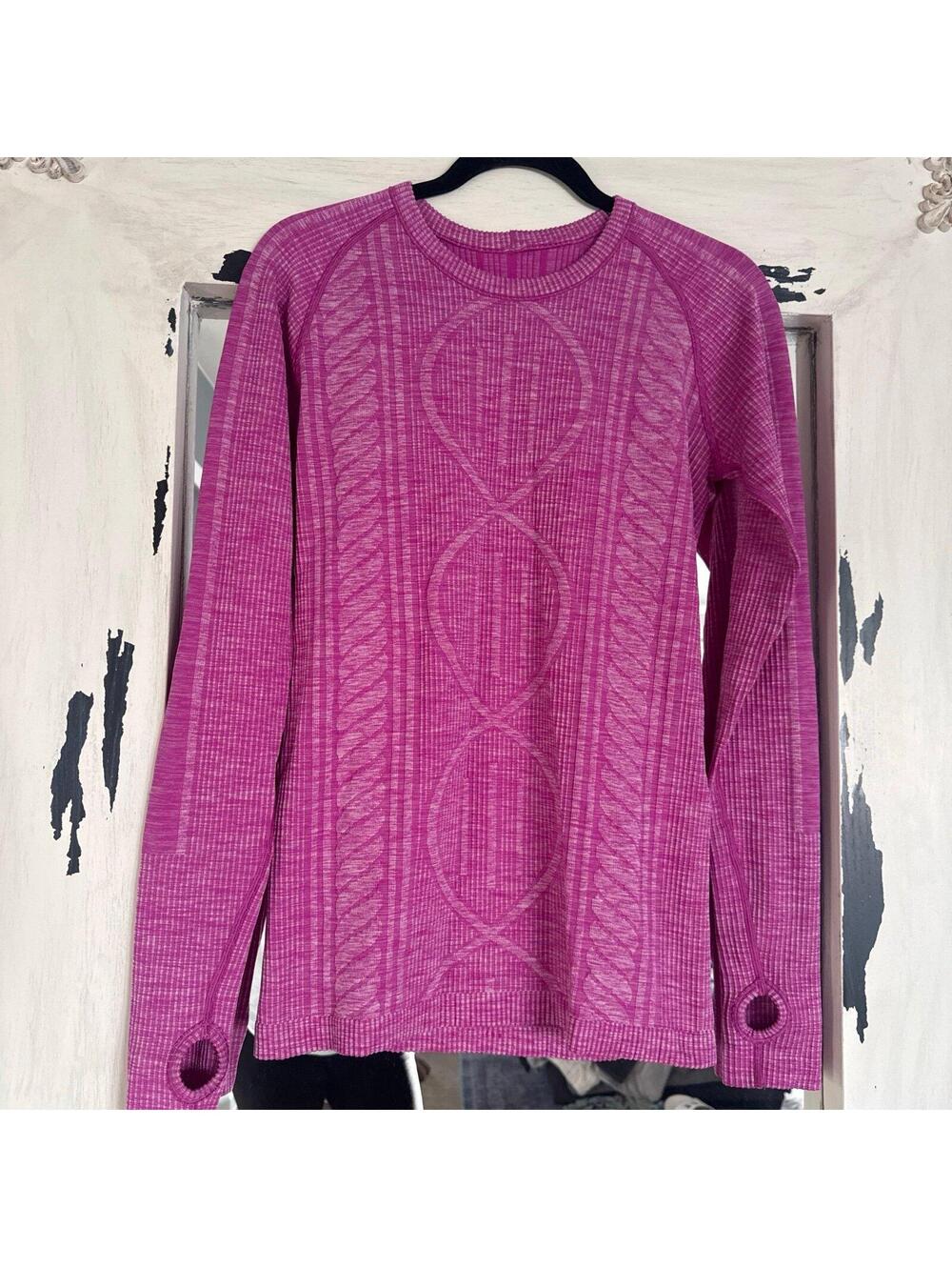 Lululemon swiftly long sleeve size 8
